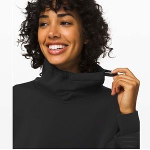 Lululemon Full Flourish Pullover Black sz 4